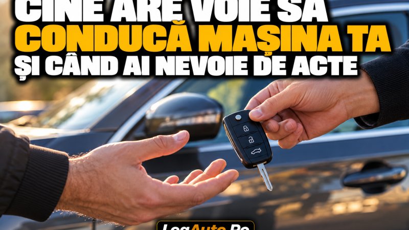 Cine are voie să conducă mașina ta și când ai nevoie de acte